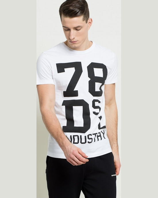 Tricou Diesel alb