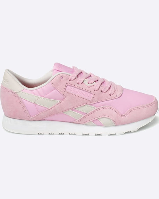 Pantofi Reebok cl nylon face roz