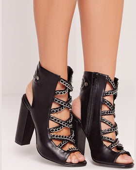 Sandale Missguided negru