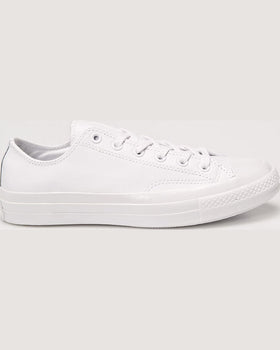 Tenisi Converse de piele alb