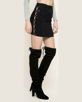 Fusta Missguided negru