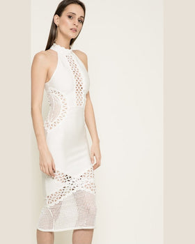 Rochie Missguided alb