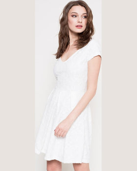 Rochie Kiss My Dress alb