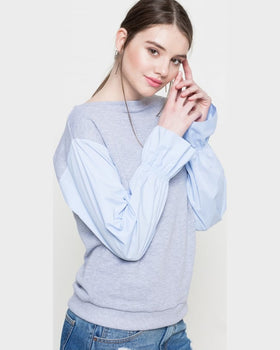 Bluza Medicine linen line gri