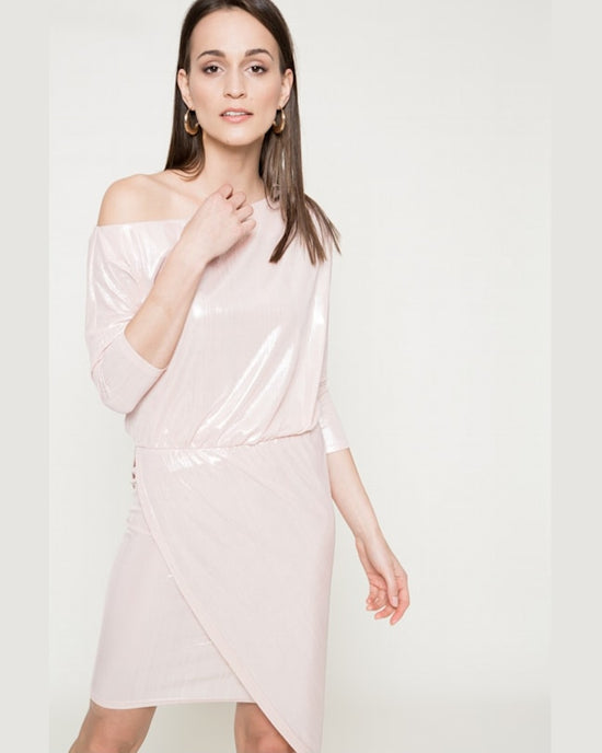 Rochie Kiss My Dress roz pastelat