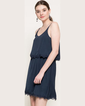 Rochie Vila bleumarin