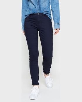 Pantaloni Jacqueline de Yong bleumarin