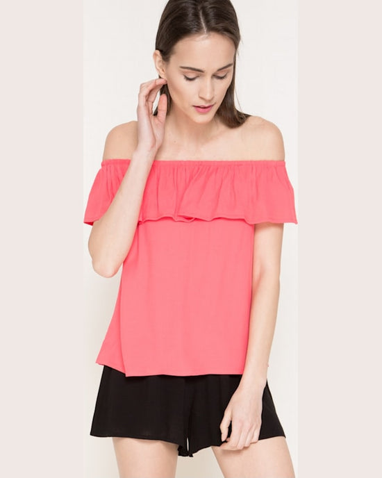 Bluza Answear because of you coral