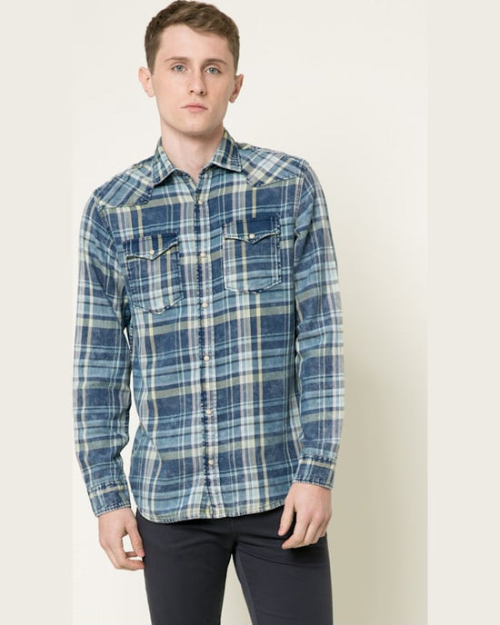 Camasa Jack and Jones bleumarin