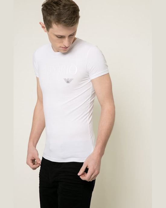 Tricou Emporio Armani emporio armani underwear alb