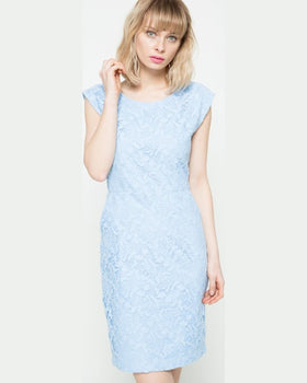 Rochie Kiss My Dress albastru pal