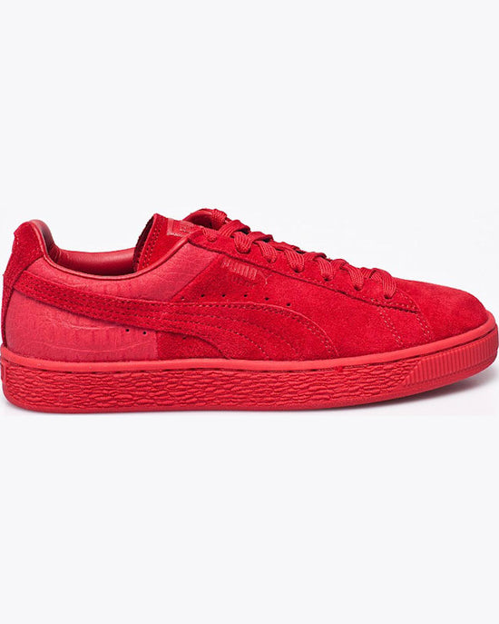Pantofi Puma suede classic casual emboss roșu