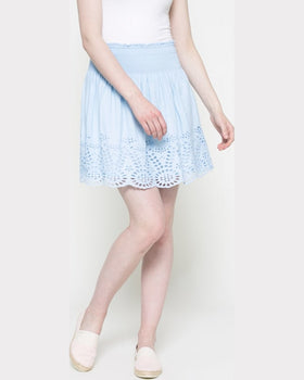 Fusta Vila albastru deschis