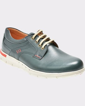 Otter Pantofi bleumarin din piele naturala