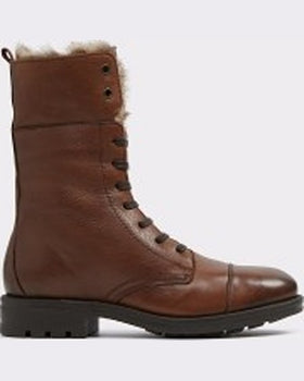 Aldo Ghete maro din piele naturala