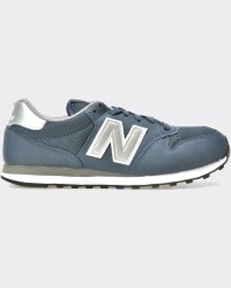 New Balance Pantofi sport bleumarin din material textil si piele